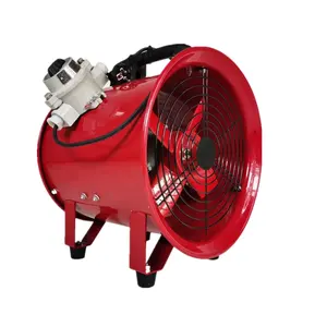 250mm Explosion proof pneumatic axial fan portable blower fan