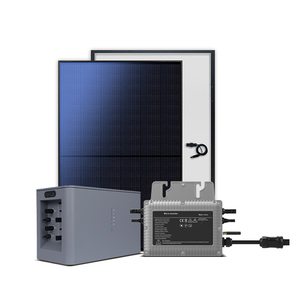 สถานีไฟฟ้าระเบียงยุโรปแบบขายส่ง 800 วัตต์ พร้อมแบตเตอรี่สำรอง 800w 1600w ระบบโซลาร์เซลล์ 800w ระบบไมโครอินเวอร์เตอร์ออลอินวัน - Product Image 1