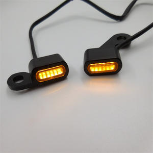 Mini Luces de Conducción para Motocicleta, Mini Indicadores de Dirección, Señales de Giro para Motocicleta, Aptas para Harley - Product Image 4