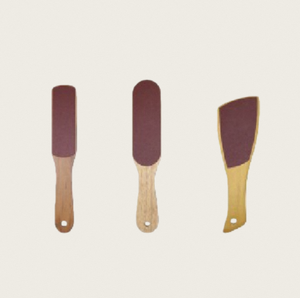Lime à pieds en bois pour pédicure, élimination des callosités, double face, râpe à pieds, outil de soin des ongles, vente en gros - Product Image 4
