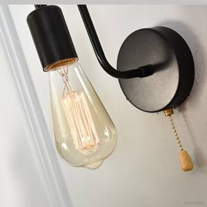 Modern Simple Iron Wall Lamp LED Sensor Control for Living Room Bedroom <b>Bedside</b> Hotel <b>Reading</b> Fixing Device - Product Image 3