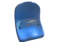 Siège de stade en plastique moulé par injection de pp-Conception arrière moyenne de seau pour la ZS-ZKBB-P d'intérieur et extérieure