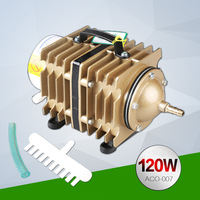 Pompe à air pour aquarium QihangRAS en acier inoxydable 304, aérateur 20L/min, alimentation en oxygène pour usage domestique, aquarium, aquaculture, pisciculture