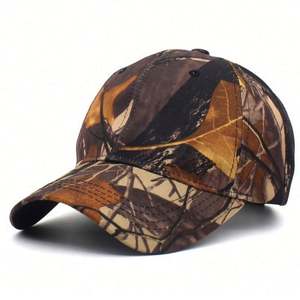 Gorra de Béisbol de Algodón Unisex Ajustable para Deportes al Aire Libre, Estilo Jungle, de 6 Paneles, Personalizable con Camuflaje, para las Cuatro Estaciones - Product Image 3