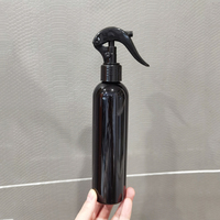 50ml 2oz 120ml 4oz 240ml 8oz différentes bouteilles d'huile essentielle de shampooing de cheveux vides emballage bouteille en plastique PET bleu ambre noir