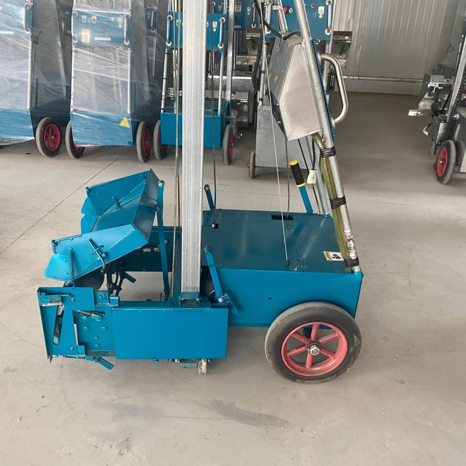 High Efficiency Automatic Cement Plastering Machine Key Engine ...