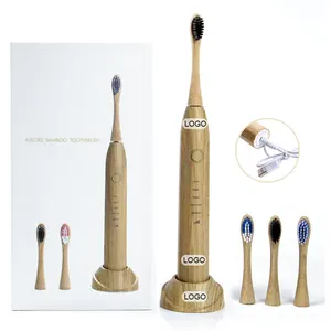 CE Certificate Eco- Friendly Biodegradable Brush Head Electrical Bamboo Electric Toothbrush