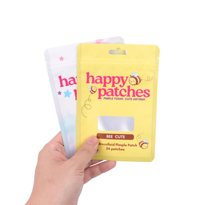 Custom Printed <b>Small</b> Flat Mylar <b>Bag</b> Three <b>Side</b> Seal <b>Bag</b> with Clear Window Food Packaging Resealable <b>Small</b> Packaging OEM ODM - Product Image 1