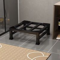 Support de base universel pliable moderne en fer forgé imperméable pour lave-linge et réfrigérateur, pour salon
