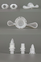 Bouchon à vis en forme de queue de baleine de 8,6 mm, adapté aux sachets souples de type stand-up pour la reconstitution de jus, miel, sauces et détergents (Hawthorn)