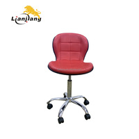 Chaises de poker rouge pour table, avec 5 roues, hauteur réglable, vente d'usine en chine,