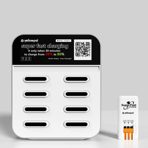 Stazione di Noleggio Power Bank Condivisi con NFC e Codice QR |   Distributore Automatico a 8 Slot per Pagamenti Mobili Online con Ricarica Rapida - Product Image 5