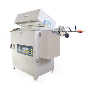 Horno de Tubo Horizontal con Tubo de Vidrio de Cuarzo para Experimentos de Alta Temperatura - Product Image 1