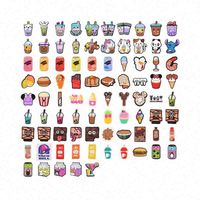 Vente en gros de breloques personnalisées en PVC sabots pour chaussures boissons mexicaines en dentelle via DHL Fedex