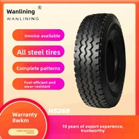 Pneu de camion radial Huasheng KAPSEN 315/80R22.5, qualité export, pneu de transport de passagers et de marchandises pour l'Afrique avec motif de bande de roulement à trois nervures