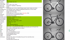 Bicicleta de Carretera con Frenos de Disco Hidráulicos TWITTER C6 RS-24S, 700C, 2*12 Velocidades, Grupo SENSAH, Horquilla de Carbono, 9.6KG, Ligera, 45/48/51/54cm - Product Image 6