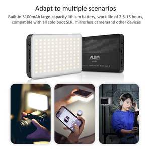 Ulanzi <span class=keywords><strong>VIJIM</strong></span> VL120กล้องDSLR <span class=keywords><strong>LED</strong></span> Video Lightรองเท้าเย็นกรองVlogเติมแสงกล้องถ่ายภาพสตูดิโอlight - Product Image 4