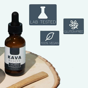 Özel etiket yüksek kaliteli organik Kava kök ekstresi sıvı damla konsantre Kava sakinleştirici damla destek gevşeme - Product Image 2
