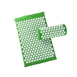 Kit de Esterilla y Almohada de Yoga de Acupresión de Plástico Ecológico, No Tóxico, para Aliviar el Dolor de Espalda y Cuello - Product Image 2