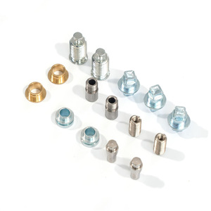 Inserts filetés métriques en acier inoxydable, aluminium, laiton, taille personnalisable, 500 mm, composants usinés - Product Image 1
