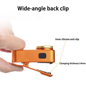 Новый перезаряжаемый светодиодный фонарь TAIKOO для работы на улице, USB, с магнитным креплением, из алюминиевого сплава, мини-фонарик с креплением-клипсой - Product Image 3