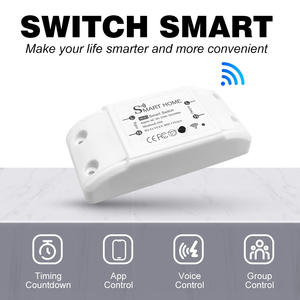 Interruptor Inteligente <span class=keywords><strong>WiFi</strong></span>, Módulo de Interruptor Inteligente de 10A, Control Remoto por Aplicación Móvil, Temporizador, Interruptor para Luces/Cortinas/<span class=keywords><strong>Aire</strong></span> <span class=keywords><strong>Acondicionado</strong></span> para Hogar Inteligente - Product Image 5