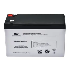 High quality hot sale ups battery 12V 7Ah rechargeable Communication power supply Backup power lead acid battery