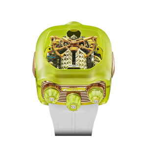 Montre automatique mécanique de luxe pour homme avec date, en acier inoxydable 904L, mouvement ETA, étanche, lumineuse, bracelet en cuir - Product Image 2