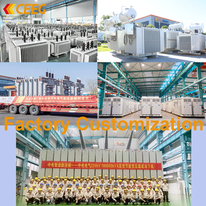 CEEG昇圧変圧器 115kV 132kV 100MVA 25MVA 電気変電所用電力変圧器 価格 メーカー MV&HV変圧器 - Product Image 3