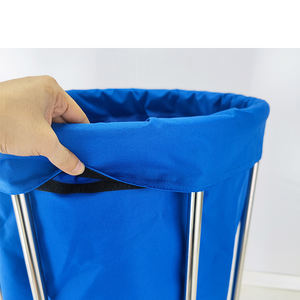 새로운 모델 맞춤형 병원 청소 린넨 트롤리 드레싱 모바일 청소 카트 먼지 린넨 카트 - Product Image 3