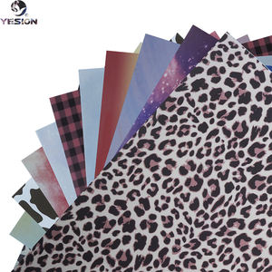 Feuilles de transfert d'encre <span class=keywords><strong>infusible</strong></span> 12 "X 12" papier de transfert de sublimation aquarelle pour tasse bricolage t-shirts sous-verres sacs fourre-tout - Product Image 2