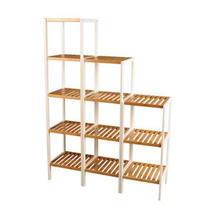 Vente directe usine : Étagère de rangement multifonctionnelle moderne en bambou, type autoportant multi-niveaux, outil d'organisation pour cuisine domestique - Product Image 4