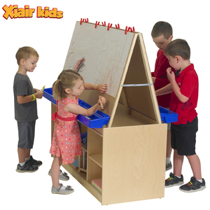 Caballete de arte Montessori <span class=keywords><strong>para</strong></span> guardería y preescolar, de varios tamaños, trípode <span class=keywords><strong>para</strong></span> manualidades, caballete de pintura <span class=keywords><strong>para</strong></span> guardería, mini caballete. - Product Image 1