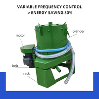 Concentrateur centrifuge d'or portable, petite capacité, récupération d'or sans mercure