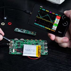 Oscilloscopio Digitale Portatile MiniPocket DS212 con Display <span class=keywords><strong>LCD</strong></span>, Larghezza di Banda 1MHz, Frequenza di Campionamento 10MSa/s, Controllo a Rotella - Product Image 5