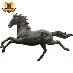 Décoration extérieure personnalisée moderne grandeur nature cheval <span class=keywords><strong>arabe</strong></span> statue en bronze en métal coulé statue de cheval <span class=keywords><strong>arabe</strong></span> en bronze - Product Image 6