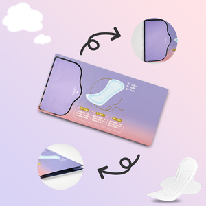 Wholesale Feminine Hygiene Products Super Absorbency Sanitary Napkin Female <b>Menstrual</b> Period Cotton Sanitary <b>Pad</b> PE Bag - Product Image 4