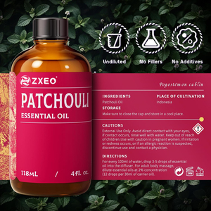 Dầu hoắc hương cho hương liệu Tinh dầu cho khuếch tán, hương liệu, tóc, da, cơ thể, Massage & DIY xà phòng làm mùi hương - Product Image 6