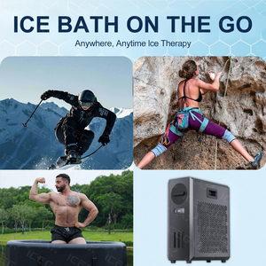 Icegalax bak terapi mandi es portabel, bak terapi mandi es portabel dengan sistem pendingin air, penjualan langsung dari pabrik - Product Image 4