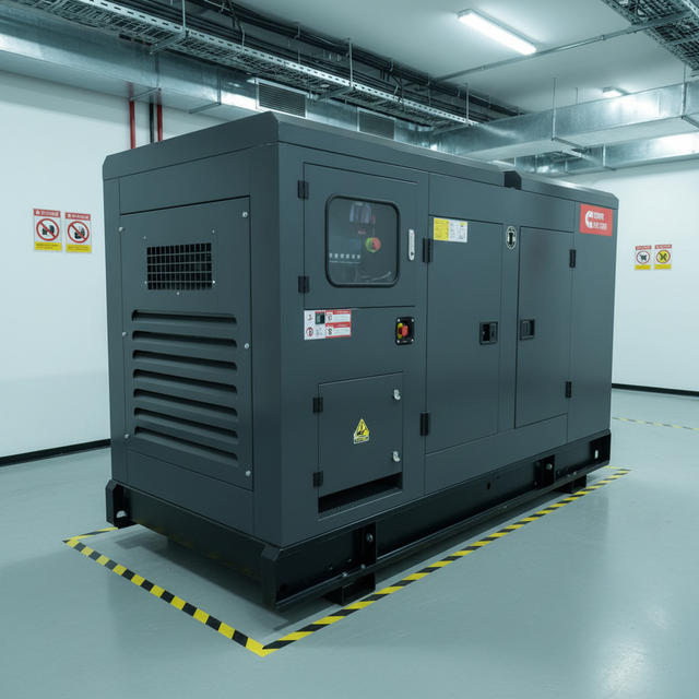 Super Silent 50KW 62KVA  Diesel Generator 3 Phase 50HZ 60Hz 380V Outdoor Weatherproof Portable ATS Standby Genset CE ISO