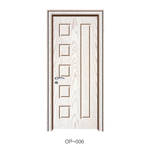 Puerta de Madera Maciza, PVC, WPC, Últimos Diseños, Panel de Fotos, Puerta Interior de MDF para Habitaciones, Dormitorios y Baños - Product Image 5