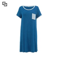 Robe de nuit en bambou pyjamas femmes douce chemise de nuit pour femmes robes de nuit personnalisées pour femme robes de maternité en coton biologique
