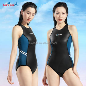 गोता और पाल 2 मिमी यामामोटो नियोप्रोन स्लीवलेस सुपर स्ट्रेची बैक जिप चिकनी त्वचा महिला बिकनी फ्रीडिविंग आर्टसूट - Product Image 2