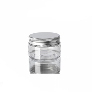 RTS Food Grade 71mm Boca Ancha 120g 120ml <span class=keywords><strong>120</strong></span> Gram 120gr 4 Onzas 4Oz <span class=keywords><strong>Mantequilla</strong></span> Corporal PET Frasco <span class=keywords><strong>de</strong></span> Plástico <span class=keywords><strong>de</strong></span> Aluminio Transparente con Tapa <span class=keywords><strong>de</strong></span> Plata - Product Image 4