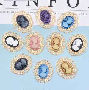 Pendentifs mixtes en alliage d'<span class=keywords><strong>or</strong></span> pour femme, classique, bricolage - Product Image 2