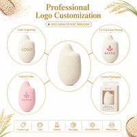 Éponge de maquillage JLY, utilisation humide et sèche, lavable, en polyuréthane hydrophile, pour le maquillage du visage