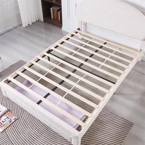 Modern Italian Minimalist Curved Upholstered <strong>Bed</strong> with Drawer Storage, Plush Velvet Headboard Platform <strong>Bed</strong> for Queen/King Bedroom - Product Image 4