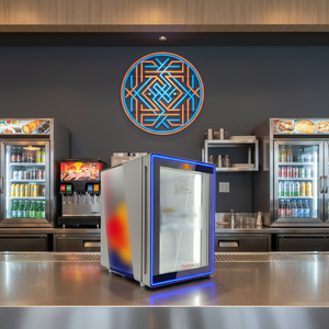Congélateur vertical de présentation grande capacité pour commandes en gros, mini-réfrigérateur personnalisé, produits les plus vendus - Product Image 1