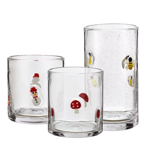 Bicchieri <span class=keywords><strong>da</strong></span> whisky in cristallo intagliato <span class=keywords><strong>a</strong></span> mano, senza piombo, con fondo pesante, per birra, all'ingrosso - Product Image 4