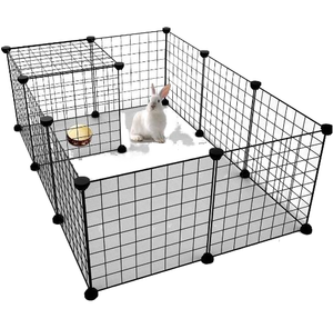 <span class=keywords><strong>Jaula</strong></span> y Caja Plegable de Alambre <span class=keywords><strong>para</strong></span> Gatos y <span class=keywords><strong>Hurones</strong></span>, Hogar Grande <span class=keywords><strong>para</strong></span> Gatos en Interiores - Product Image 4